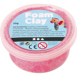 Foam Clay, neon roze, 35gr