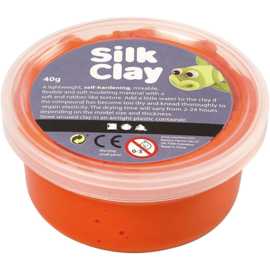 Silk Clay, oranje, 40gr