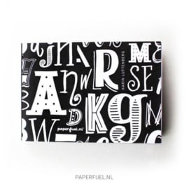 A6 oefenblok handlettering Paperfuel