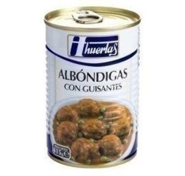 Albondigas con guisantes 415gr