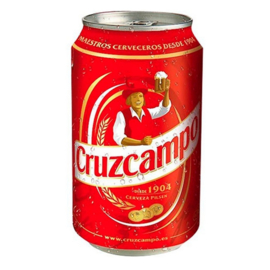 Cruzcampo lata/blikje