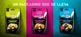 Serpis Let's go aceitunas verdes sin hueso con limon y albahaca 70g