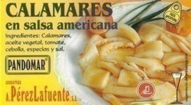 Calamares salsa americana 120gr