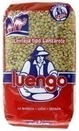 Lenteja Lanzarote 1 kg Luengo/ Lanzarote linzen