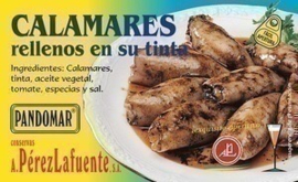 Calamares rellenos en su tinta 120gr