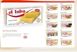 El Lobo turron Chocolate Crujiente