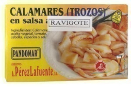 Calamares en salsa ravigote 120gr