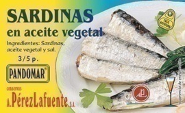 Sardinas en aceite girasol 125gr