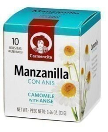 Carmencita Manzanilla con anís