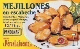 Mejillones en escabeche 120gr