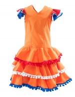 Oranje Jurk Balletjes voor Volwassenen