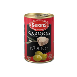 olijf met tonijn, aceitunas con atun, 300gr