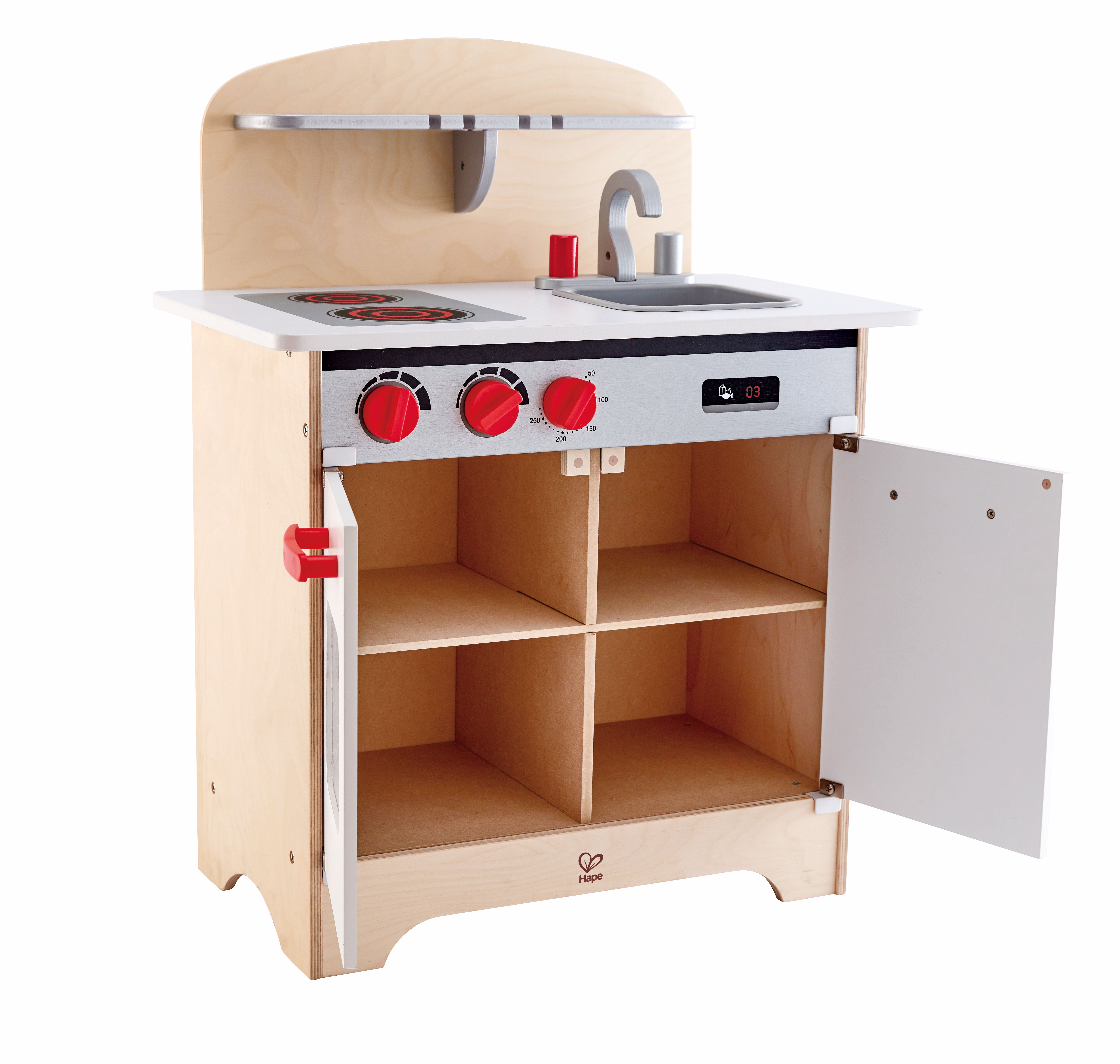 Hape houten speelkeuken wit
