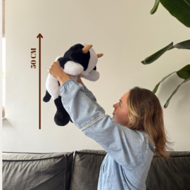 Verzwaringsknuffel Troostmaatje koe met of zonder naam