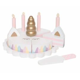 Houten speeltaart unicorn JaBaDaBaDo