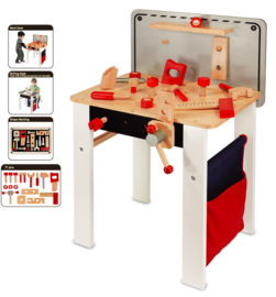 Houten werkbank en tekentafel 2 in 1 I'm Toy