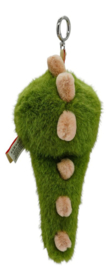 Knuffel tashanger dinosaurus 'Derek' One Love