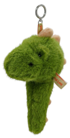 Knuffel tashanger dinosaurus 'Derek' One Love