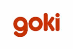 Houten klok 'leer klok kijken' Goki