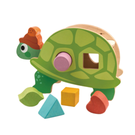 Houten vormenstoof schildpad Tender Leaf Toys