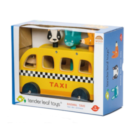 Houten dierentaxi Tender Leaf Toys