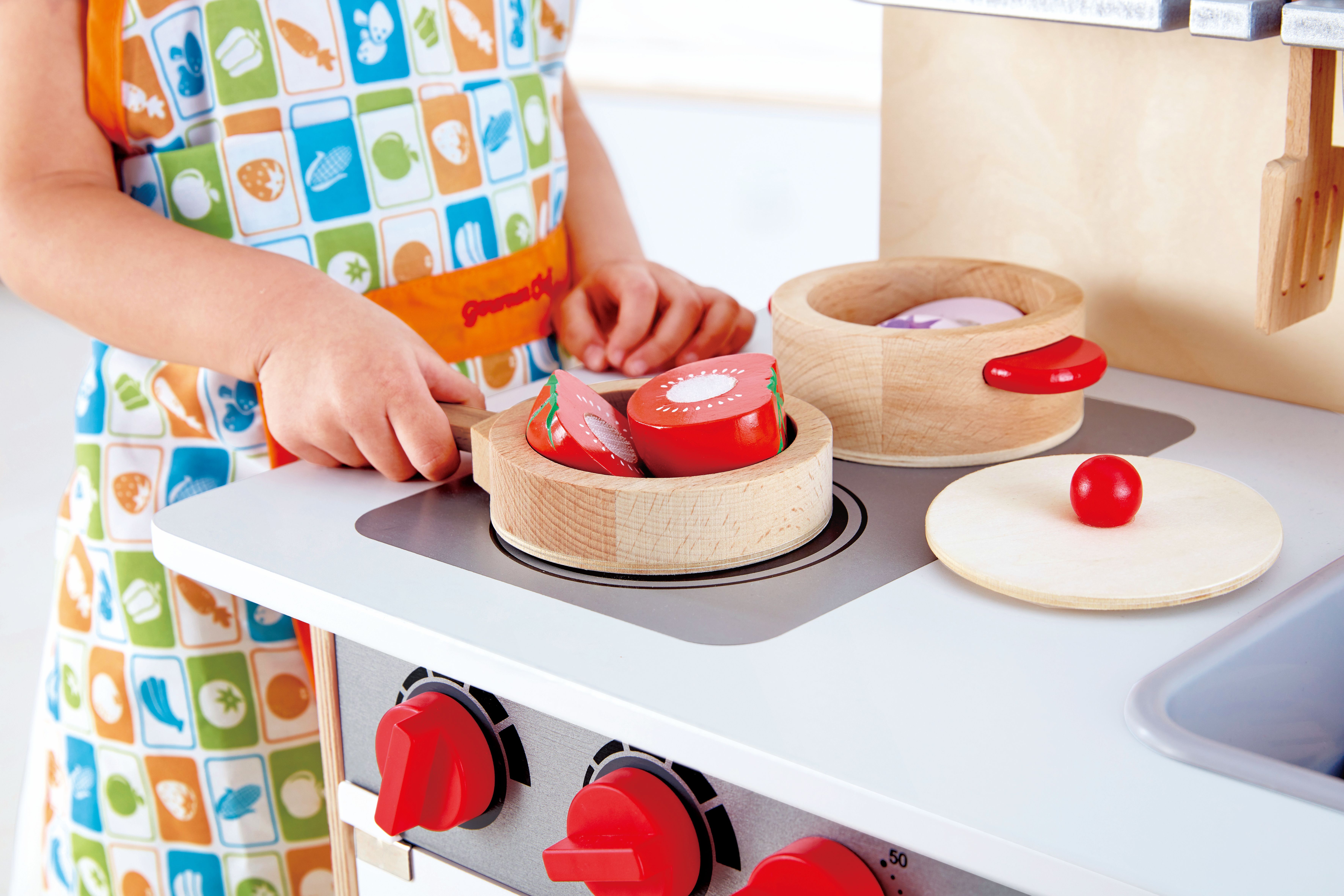 Hape houten speelkeuken wit