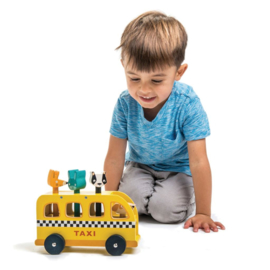 Houten dierentaxi Tender Leaf Toys