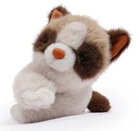 Licht verzwaarde knuffel kat 'Caramel' One Love