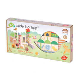 Bouwblokken zomertuin Tender Leaf Toys