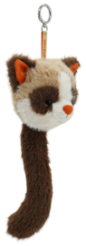 Knuffel tashanger kat 'Caramel' One Love