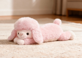 Licht verzwaarde knuffel poedel 'Millie' One Love