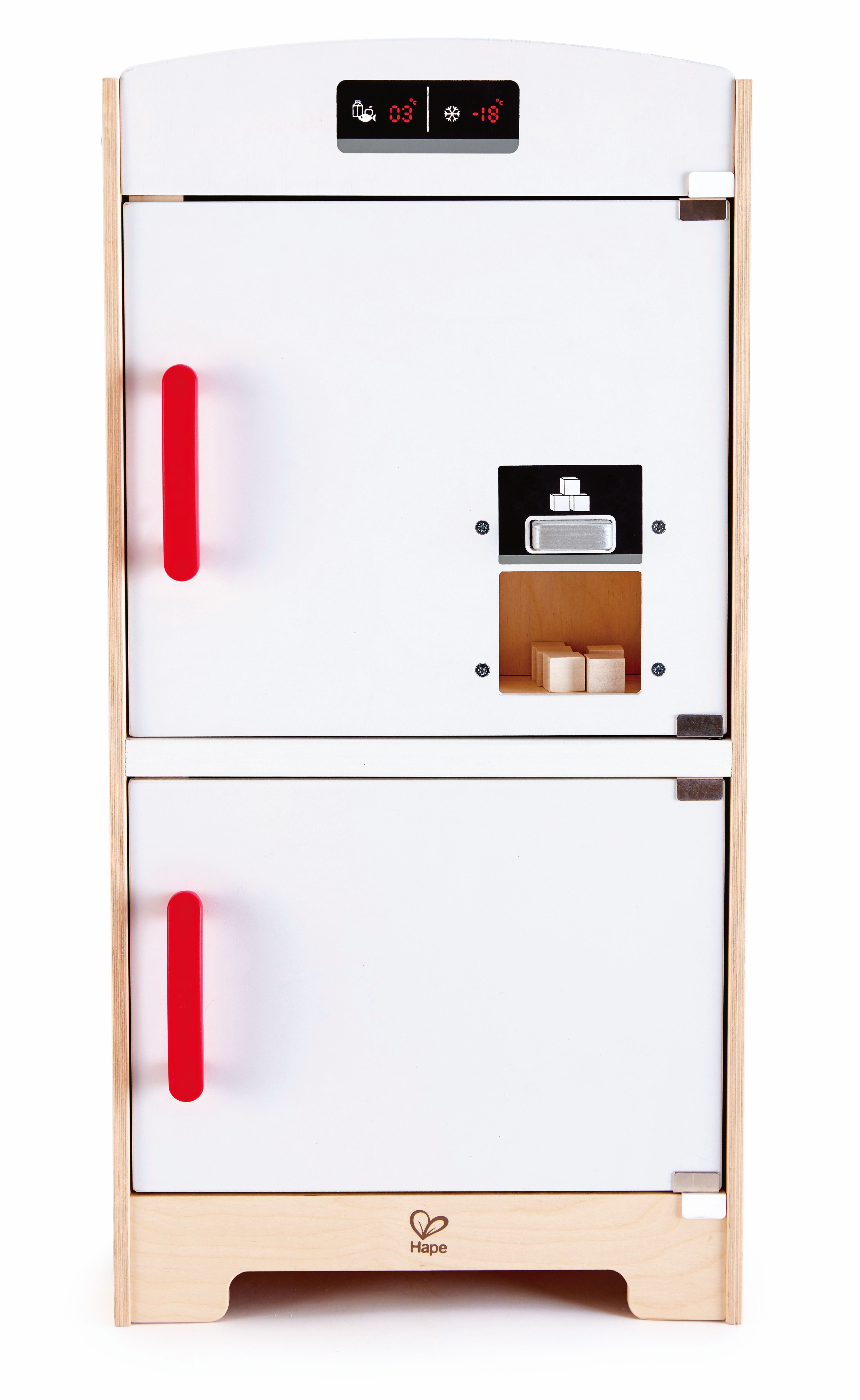 Hape houten koelkast wit