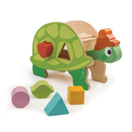Houten vormenstoof schildpad Tender Leaf Toys
