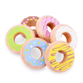 Houten donuts