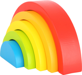 Houten regenboog