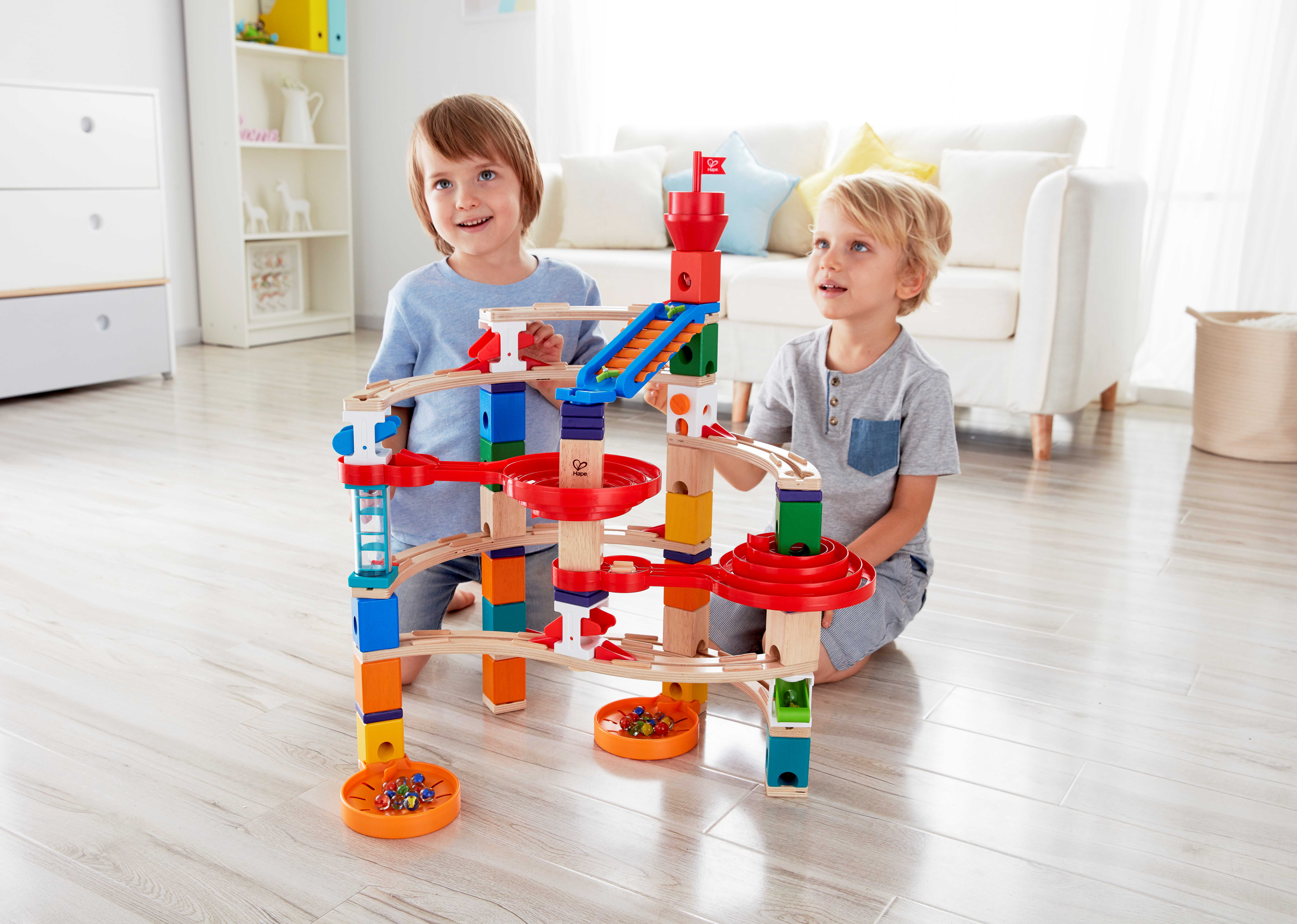 Quadrilla knikkerbaan Super Spirals