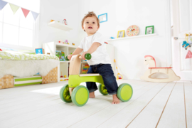 Hape houten loopfiets groen