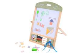 Houten schoolbord/whiteboard