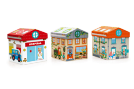 Scratch speelset & speeldoos huis