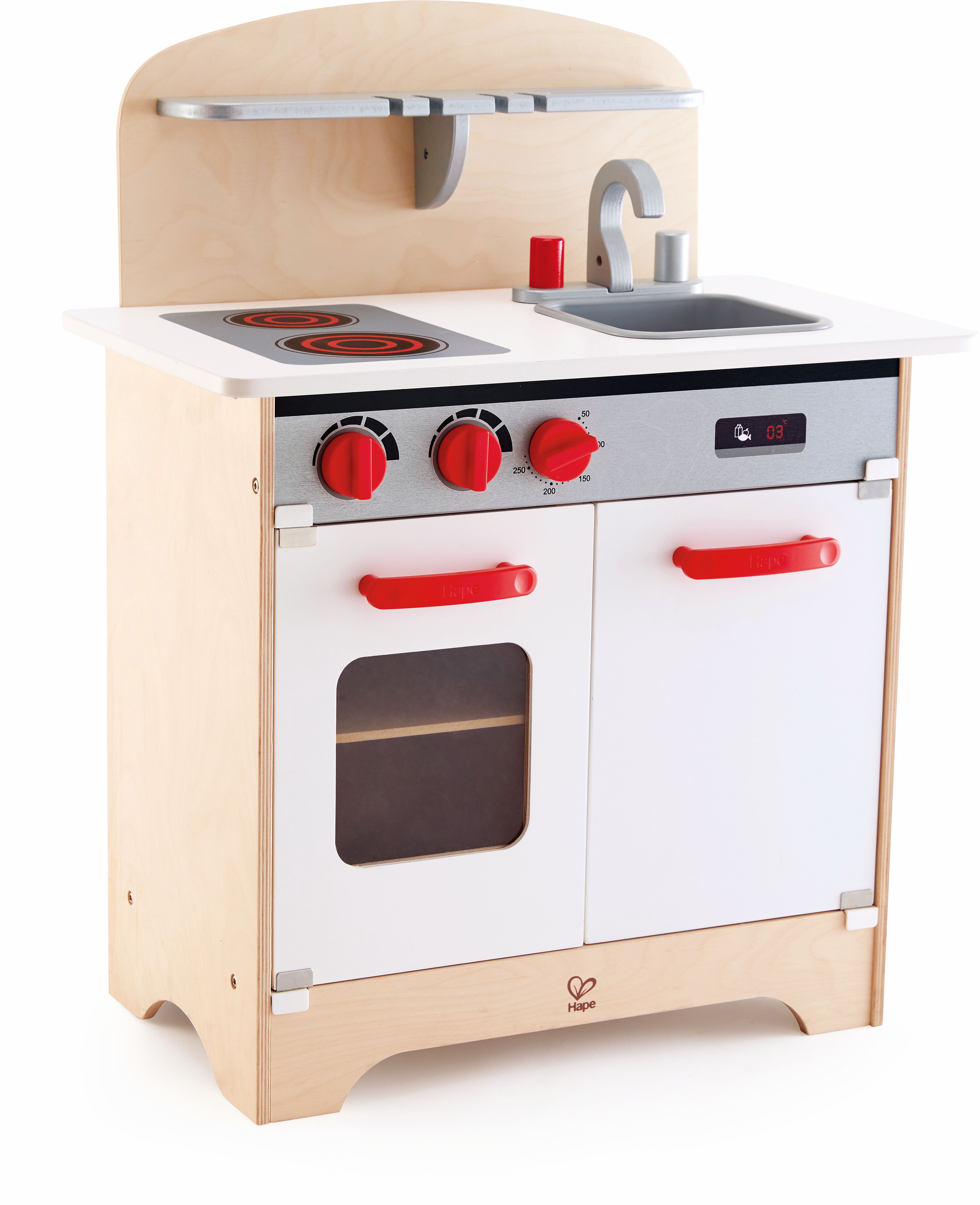 Hape houten speelkeuken wit