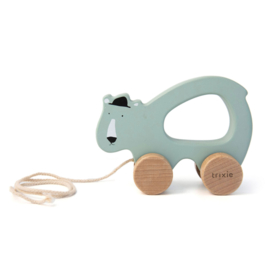 Trixie houten trekfiguur Mr. Polar Bear