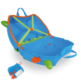 Trunki kinderkoffer Terrance blauw