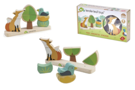 Magnetische stapeltoren vos in het bos Tender Leaf Toys