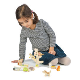 Stapelboom met dieren Tender Leaf Toys