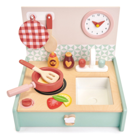 Houten kitchinette met accessoires Tender Leaf Toys