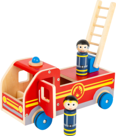 Houten brandweerwagen XL