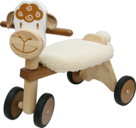 Houten loopfiets schaap speciaal I'm Toy met of zonder naam