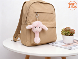 Knuffel tashanger poedel 'Millie' One Love