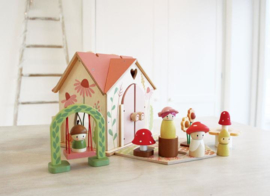 Chalet Rosewood poppenhuis Tender Leaf Toys