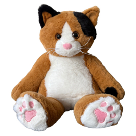 Verzwaringsknuffel Troostmaatje kat met of zonder naam